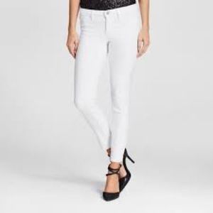 Mid-rise denim legging